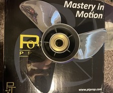 Hélice Power Tech SCD3 13" RH 15 P SS 3 lâminas hélice cubo Yamaha comprar usado  Enviando para Brazil