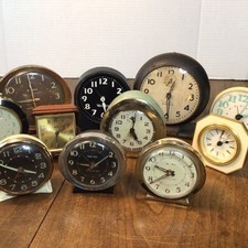 Vintage alarm clocks for sale  Martinsville