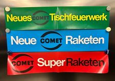 Comet feuerwerk poster gebraucht kaufen  Hamburg