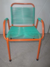 Sedia bar arancione usato  Cogoleto