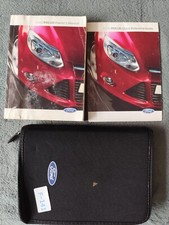 PACOTE CARTEIRA MANUAL DO PROPRIETÁRIO MANUAL GENUÍNO FORD FOCUS 2010-2014 F-141, usado comprar usado  Enviando para Brazil
