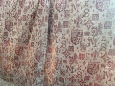 Pair vintage jacquard for sale  DOWNHAM MARKET