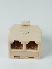 Usado, Adaptador plugue extensor divisor conector RJ11 macho para 2-RJ11 fêmea comprar usado  Enviando para Brazil
