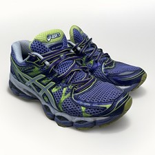 Tênis de corrida feminino Y2K ASICS Gel-Nimbus 16 tamanho EUA 6,5 EUR 37,5 roxo/verde T485N comprar usado  Enviando para Brazil