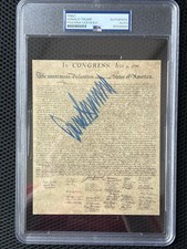 Donald trump psa for sale  Captain Cook