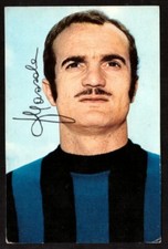 Cartolina autografata calcio usato  Genova
