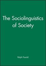 Fasold sociolinguistics societ for sale  STOCKPORT