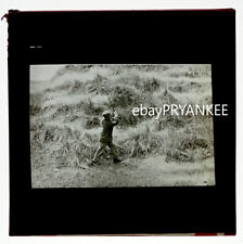 Foto antiga de vidro de golfe GOLFERS escoceses não identificada LANTERNA MÁGICA Slide comprar usado  Enviando para Brazil