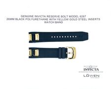 Autêntica pulseira de relógio Invicta Excursion 6267 26mm preta e poliuretano comprar usado  Enviando para Brazil