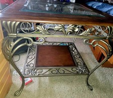 Wrought iron glass for sale  Aurora