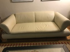 Sofa sitzer leder gebraucht kaufen  Schallstadt