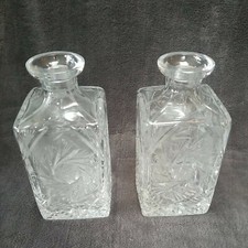 Cut glass square for sale  HOCKLEY