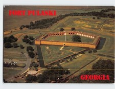 Cartão postal vista aérea Fort Pulaski Georgia EUA comprar usado  Enviando para Brazil