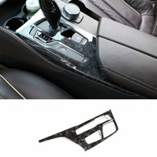 Console médio de fibra de carbono forjado acabamento de quadro de câmbio para BMW 5 Series 18-2022 comprar usado  Enviando para Brazil