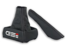 PARA OPEL KADETT E 84-93 CÂMBIO DE MARCHAS + EBRAKE GAITER BORDADO DE COURO GSI s.GRAY comprar usado  Enviando para Brazil
