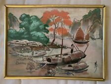 Peinture soie indochine d'occasion  Valence