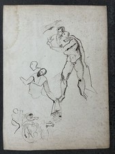 Dessin ancien encre d'occasion  Paris IX