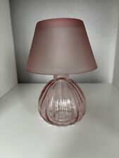 Glass candle lamp for sale  PRENTON