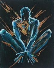 Men gold nude d'occasion  Expédié en Belgium