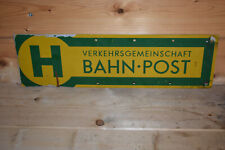 Altes blechschild bahngemeinsc gebraucht kaufen  Limbach-Oberfrohna