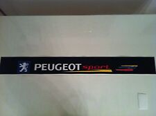 Używany, Sticker autocollant  Bande Pare Soleil Peugeot Sport 106 Rallye 2 NOIR BLACK na sprzedaż  Wysyłka do Poland