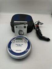 CD player pessoal Philips AZT3202/17 e sintonizador digital FM CD-RW compatível com estojo comprar usado  Enviando para Brazil