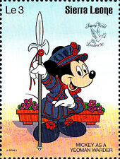 Usado, MNH Zeichentrick Disney Mickey Maus Ordnungstruppe Militär Tower London / 120 comprar usado  Enviando para Brazil