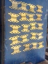 Brass butterfly hinges for sale  NORWICH