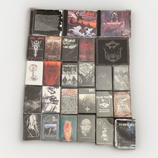 Black Metal Death Doom Cassette Tapes CD Lot 25 Rare Demos Underground Limited comprar usado Black Metal Death Doom Cassette Tapes CD Lot 25 Rare Demos Underground Limited comprar usado  Enviando para Brazil