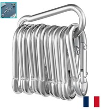 Lot mousquetons galvanisés d'occasion  Saint-Cloud