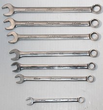 Lote de 7 chaves combinadas métricas Snap-On OEXM8B - OEXM150B 8mm-15mm FRETE GRÁTIS, usado comprar usado  Enviando para Brazil