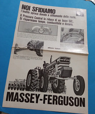 Pubblicita 1969 trattrice usato  Roma