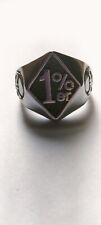 Mens steel ring for sale  TORPOINT