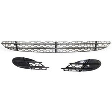 Usado, Conjunto de grade de para-choque para 2003-2006 Mercedes Benz S430 preto dianteiro centro externo comprar usado  Enviando para Brazil