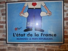 Affiche originale dessinee d'occasion  Viels-Maisons