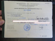 1976 carta circolazione usato  Albenga
