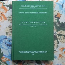Fonti archivistiche catalogo usato  Chieti