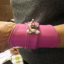 Leather wrist band for sale  Yonkers