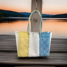 Woven tote market for sale  Bedford