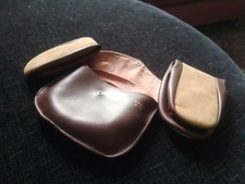 Vintage brown travel for sale  HOCKLEY