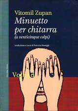 Vitomil zupan minuetto usato  Trieste
