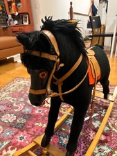 Vintage rocking horse for sale  Brookline