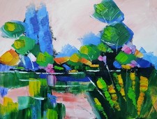 Tableau original 41x33 d'occasion  Savenay