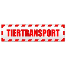 Tiertransport gestreift magnet gebraucht kaufen  Leipzig