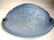 Blue glass basin d'occasion  Expédié en Belgium