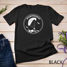 Camiseta unissex parapente presente piloto Paramotor Life Is Better In The Sky comprar usado  Enviando para Brazil