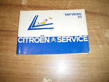 Service 1985 citroen d'occasion  Aigrefeuille-d'Aunis