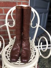 Pair brown leather for sale  SOUTHAMPTON