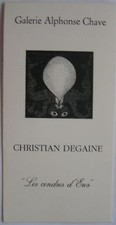 Christian degaine carton d'occasion  Boulogne-Billancourt