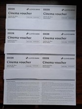 Odeon cinema tickets for sale  SKIPTON